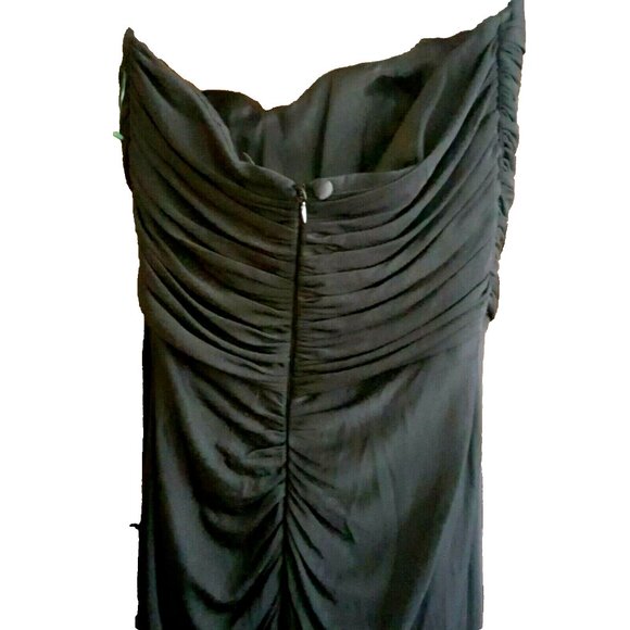 Vintage Creeds maxi tube fitted dress gown 10 - Picture 5 of 11